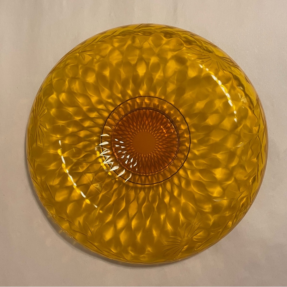 Vintage Rolled Edge Waterfall Bowl MCM
